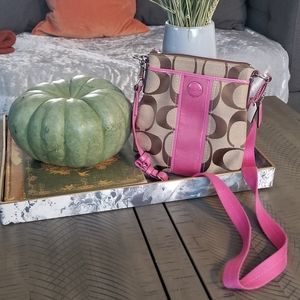 COACH SUTTON Signature Crossbody Bag
